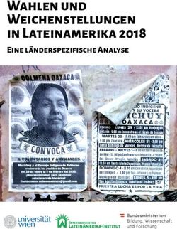 Wahlen und Weichenstellungen in Lateinamerika 2018 - Eine l&auml;nderspezifische Analyse