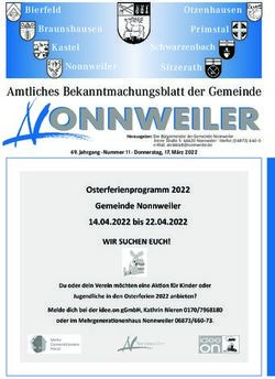 ONNWEILER Amtliches Bekanntmachungsblatt der Gemeinde - Gemeinde ...