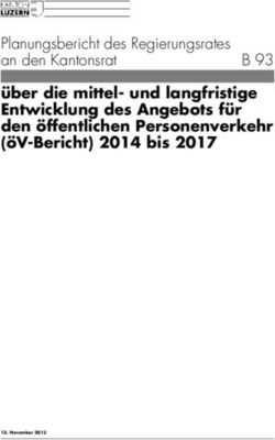 &Uuml;ber die mittel- und langfristige Entwicklung des Angebots f&uuml;r den &ouml;ffentlichen Personenverkehr (&ouml;V-Bericht) 2014 bis 2017 - Planungsbericht des ...