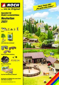 Neuheiten 2021 Spezialist für Modell-Landschaftsbau - itvlaky.cz