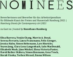 F&uuml;r Bildende Kunst der Freien und Hansestadt Hamburg 2021