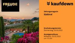 Südtirol Zeitungsmagazin Erscheinungstermin: Donnerstag, 03.03.2022 - sz-media