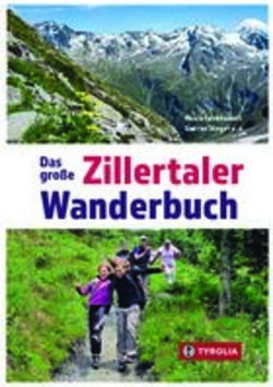 Zillertaler Wanderbuch - Das gro&szlig;e - Tyrolia Verlag