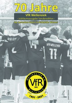 70 JAHRE VFR WELLENSIEK - JUBIL&Auml;UMSAUSGABE SONDEREDITION
