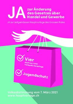 JA zur &Auml;nderung - Vier statt nur zwei Verkaufs-Sonntage - Hauptvorlage