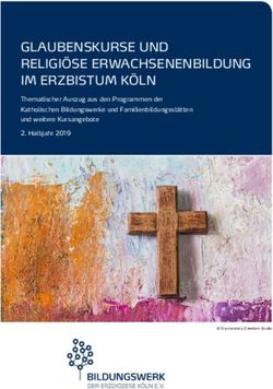 Glaubenskurse und reliGi&ouml;se erwachsenenbildunG im erzbistum k&ouml;ln