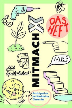 Partizipation im Stadtlabor Chemnitz