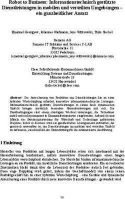 Robot to Business: Informationstechnisch gest&uuml;tzte Dienstleistungen in mobilen und verteilten Umgebungen - ein ganzheitlicher Ansatz