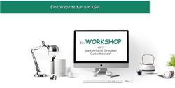 Ein WORKSHOP Eine Website f&uuml;r den KGV - Dresdner Gartenfreunde