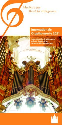 Musik in der Basilika Weingarten - Internationale Orgelkonzerte 2021