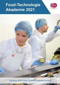 Food-Technologie Akademie 2021 - Ellab