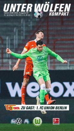 UNTER W&Ouml;LFEN KOMPAKT - ZU GAST: 1. FC UNION BERLIN - VFL WOLFSBURG