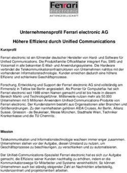 Unternehmensprofil Ferrari electronic AG H&ouml;here Effizienz durch Unified Communications