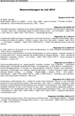 Neuerwerbungen im Juli 2019 - Max-Planck-Institut