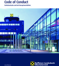 Code of Conduct Verhaltenskodex und Anti-Korruptionsrichtlinie - www.rlbooe.at
