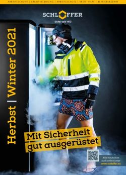 Mit Sicherheit gut ausgerüstet - Schloffer Arbeitsschutz GmbH
