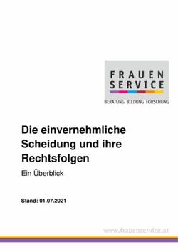 Die Einvernehmliche Scheidung Und Ihre Rechtsfolgen - Ein Überblick ...