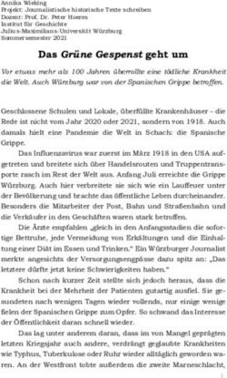 Das Grüne Gespenst geht um - Institut für Geschichte