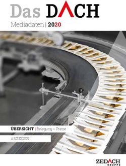 D CH Das Mediadaten | 2020 - ANZEIGEN - dachmarketing