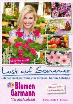 Lust auf Sommer - Blumen Garmann