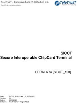 SICCT SECURE INTEROPERABLE CHIPCARD TERMINAL - ERRATA ZU SICCT_123 - TELETRUST - BUNDESVERBAND IT-SICHERHEIT E.V.