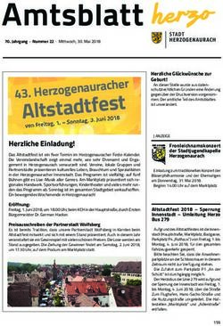 Altstadtfest von Freitag, 1 - Sonntag, 3. Juni 2018 - Stadt Herzogenaurach