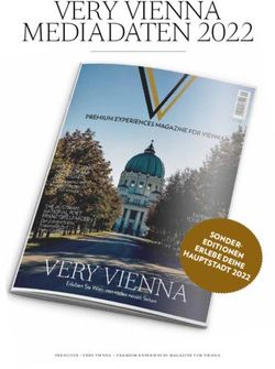VERY VIENNA MEDIADATEN 2022 - EDITIONEN