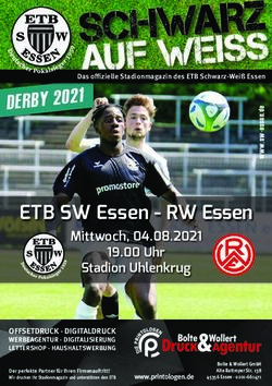 DERBY 2021 ETB SW Essen - RW Essen - Mittwoch, 04.08.2021 19.00 Uhr Stadion Uhlenkrug