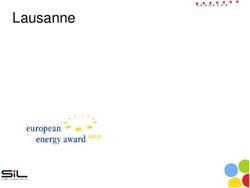 Lausanne - eine im europ&auml;ischen Netzwerk aktive Energiestadt GOLD - Mai 2014