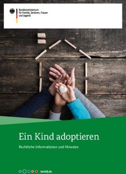 Ein Kind adoptieren Rechtliche Informationen und Hinweise - BMFSFJ