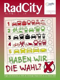 HABEN WIR DIE WAHL? 1.2020