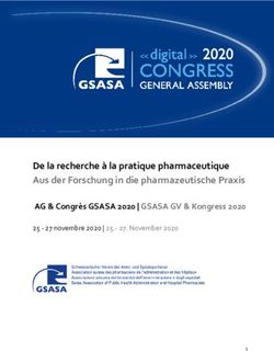De la recherche &agrave; la pratique pharmaceutique Aus der Forschung in die pharmazeutische Praxis - AG & Congr&egrave;s GSASA 2020 | GSASA GV & Kongress 2020 ...