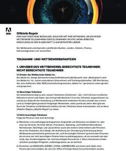 TEILNAHME- UND WETTBEWERBSPARTEIEN 1. URHEBER DES WETTBEWERBS; BERECHTIGTE TEILNEHMER; NICHT BERECHTIGTE TEILNEHMER - Adobe Design Achievement Awards