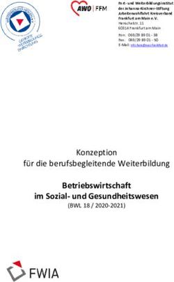 Betriebswirtschaft im Sozial- und Gesundheitswesen - AWO Frankfurt