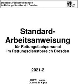 Standard-Arbeitsanweisung - 2021-2 f&uuml;r Rettungsfachpersonal im Rettungsdienstbereich Dresden - Dresden.de