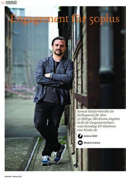Engagement f&uuml;r 50plus - Samuel Stalder betreibt ein Stellenportal f&uuml;r &uuml;ber 50-J&auml;hrige. Mit diesem Angebot deckt der Jungunternehmer und ehemalige ...
