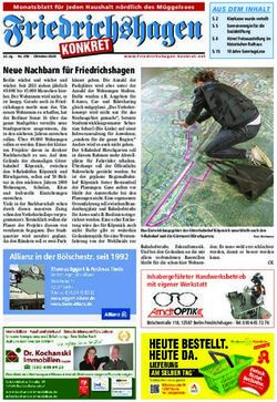 Neue Nachbarn f&uuml;r Friedrichshagen - Friedrichshagen- und Sch&ouml;neiche konkret
