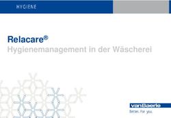Relacare Hygienemanagement in der Wäscherei - UP-2-DATE-Events