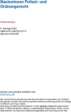 Basiswissen Polizei- und Ordnungsrecht - NET