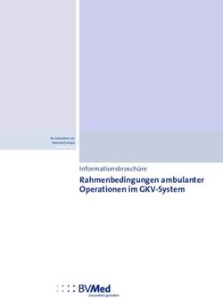 Rahmenbedingungen ambulanter Operationen im GKV-System - Informationsbrosch&uuml;re