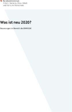 Was ist neu ? Neuerungen im Bereich des BMASGK - Sozialministerium