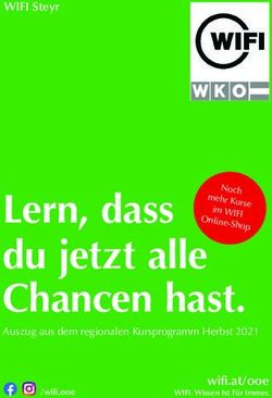 Lern, dass du jetzt alle Chancen hast - wifi.at/ooe WIFI. Wissen Ist F&uuml;r Immer - WIFI O&Ouml;