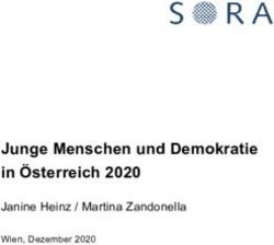 Junge Menschen und Demokratie in &Ouml;sterreich 2020 - Janine Heinz / Martina Zandonella Wien, Dezember 2020