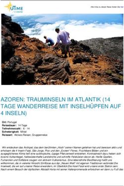 AZOREN: TRAUMINSELN IM ATLANTIK (14 TAGE WANDERREISE MIT INSELH&Uuml;PFEN AUF 4 INSELN)