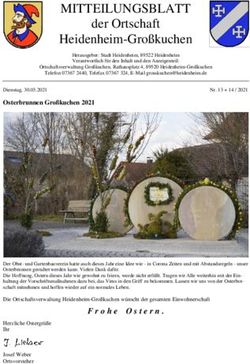MITTEILUNGSBLATT der Ortschaft Heidenheim-Gro&szlig;kuchen