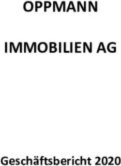 OPPMANN IMMOBILIEN AG - Geschäftsbericht 2020