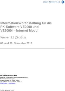 Informationsveranstaltung f&uuml;r die PK-Software VE2000 und VE2000i - Internet Modul - LESS Informatik AG