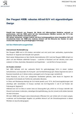 Der Peugeot 4008: robustes Allrad-SUV mit eigenst&auml;ndigem Design