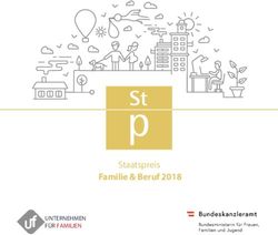 Familie & Beruf 2018 Staatspreis - UNTERNEHMEN FÜR FAMILIEN