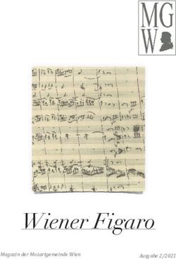 Wiener Figaro Magazin der Mozartgemeinde Wien